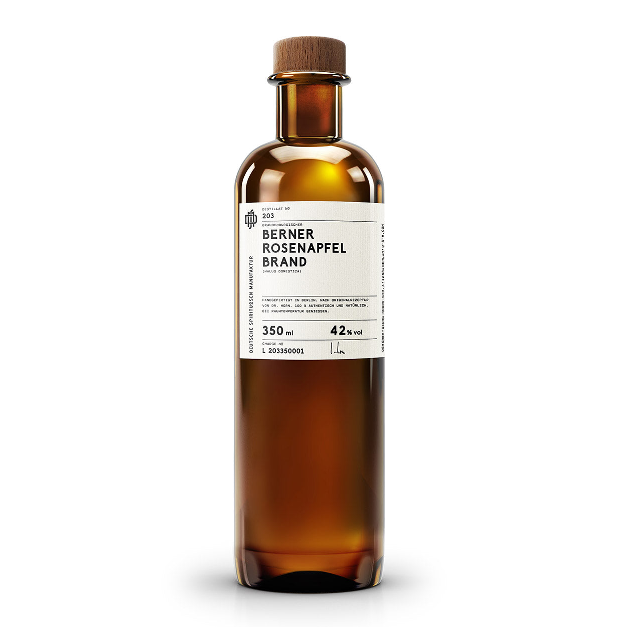 No 203 Brandenburgischer Berner Rosenapfel - 350ml