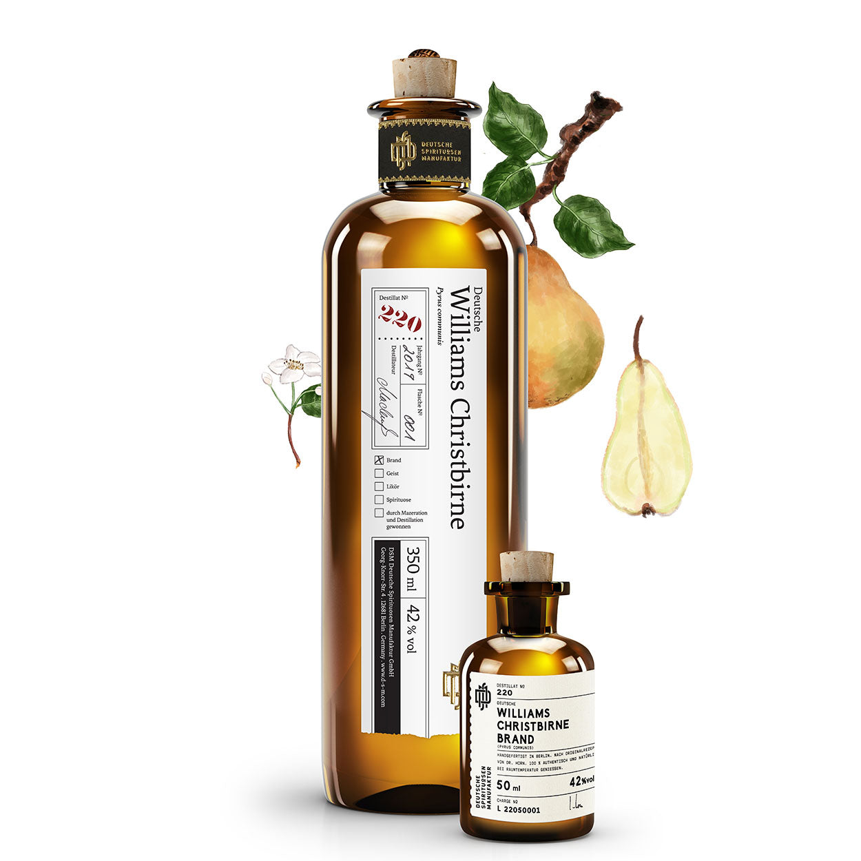 No 220 Deutsche Williams Christbirne - 350ml