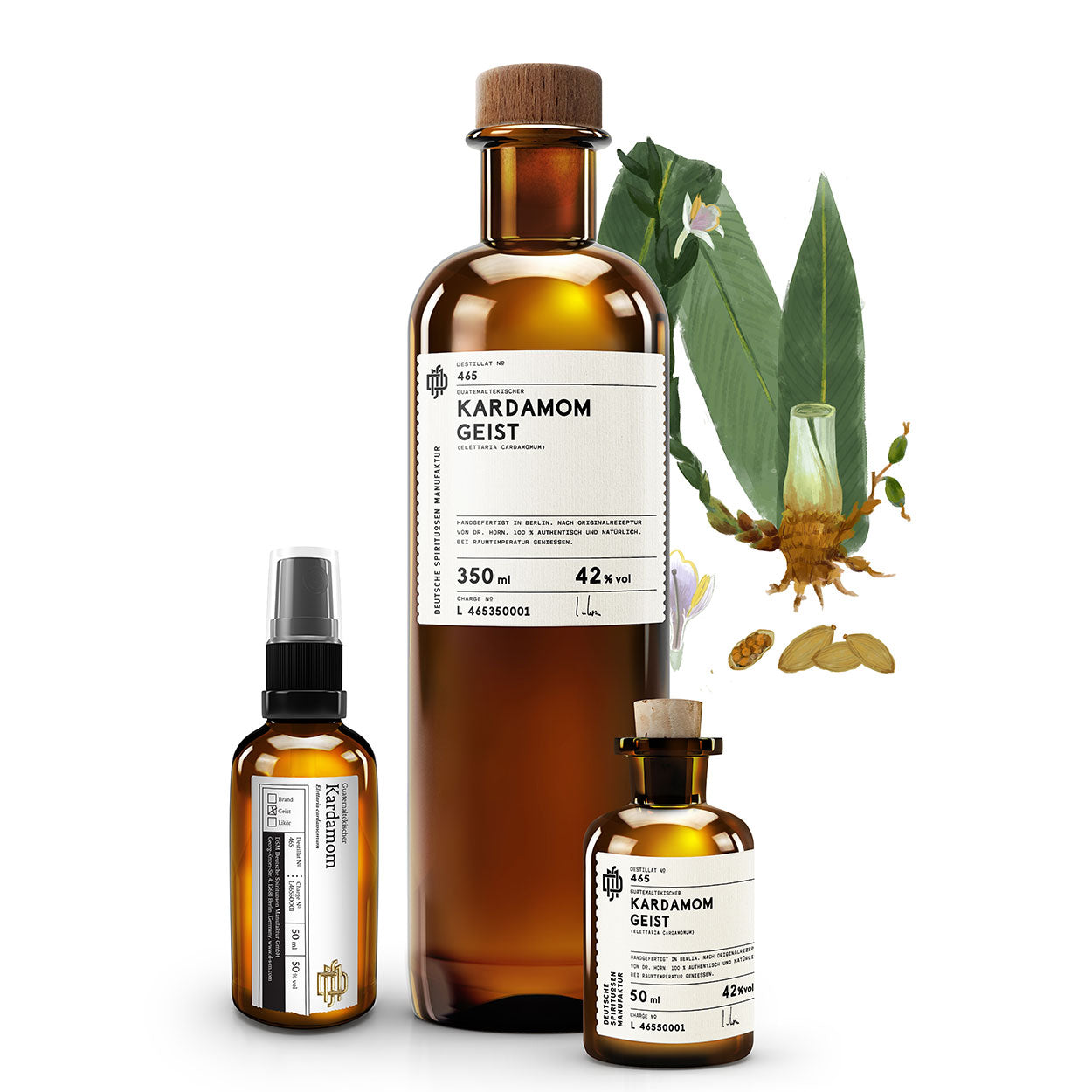 No 465 Guatemaltekischer Kardamom - 350ml