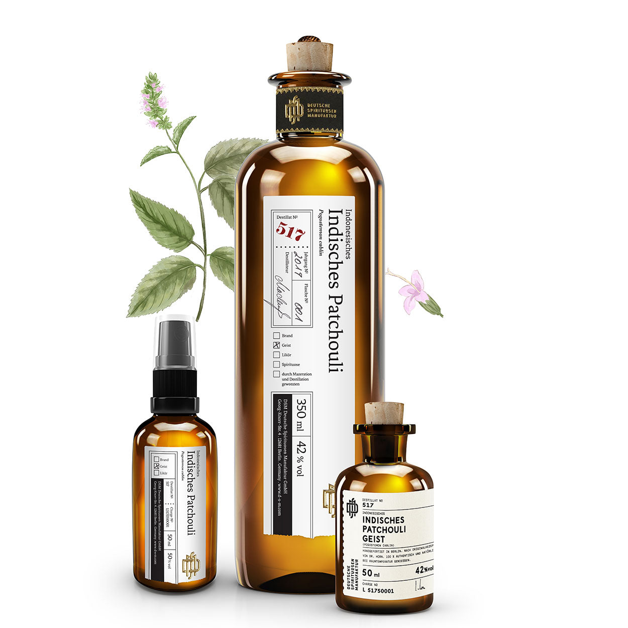 No 517 Indonesisches Indisches Patchouli - 350ml