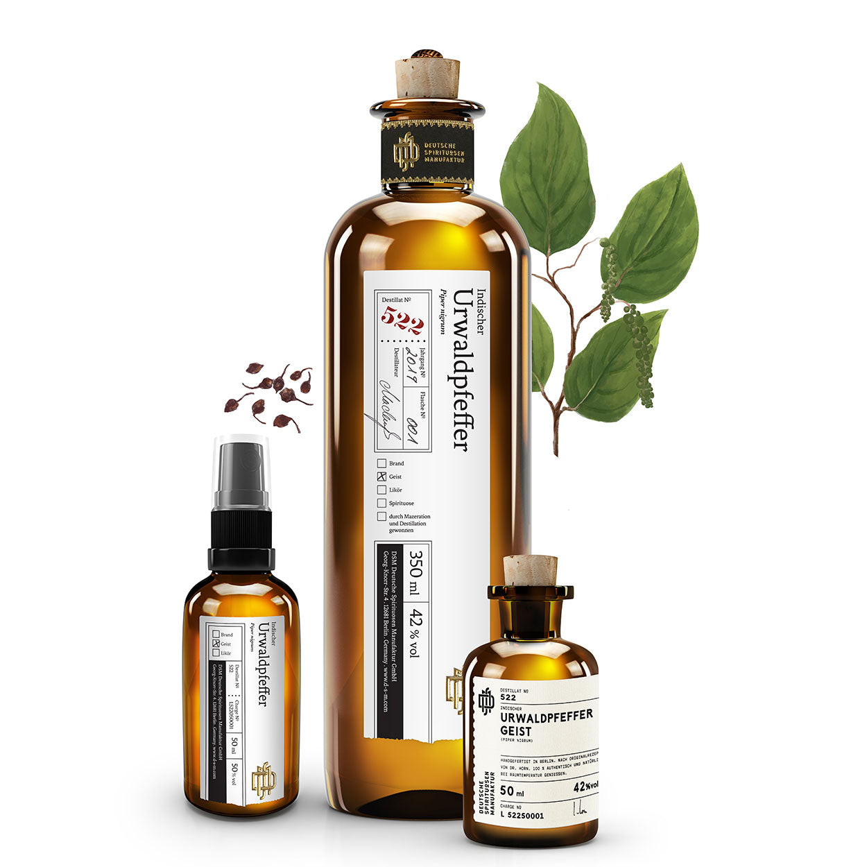No 522 Indischer Urwaldpfeffer - 350ml
