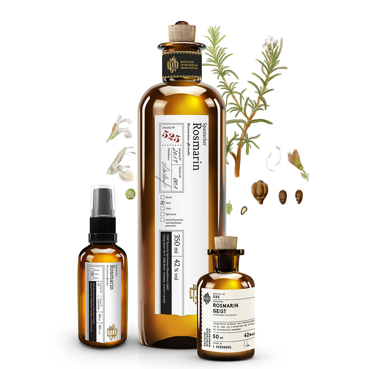 No 525 Spanischer Rosmarin - 350ml