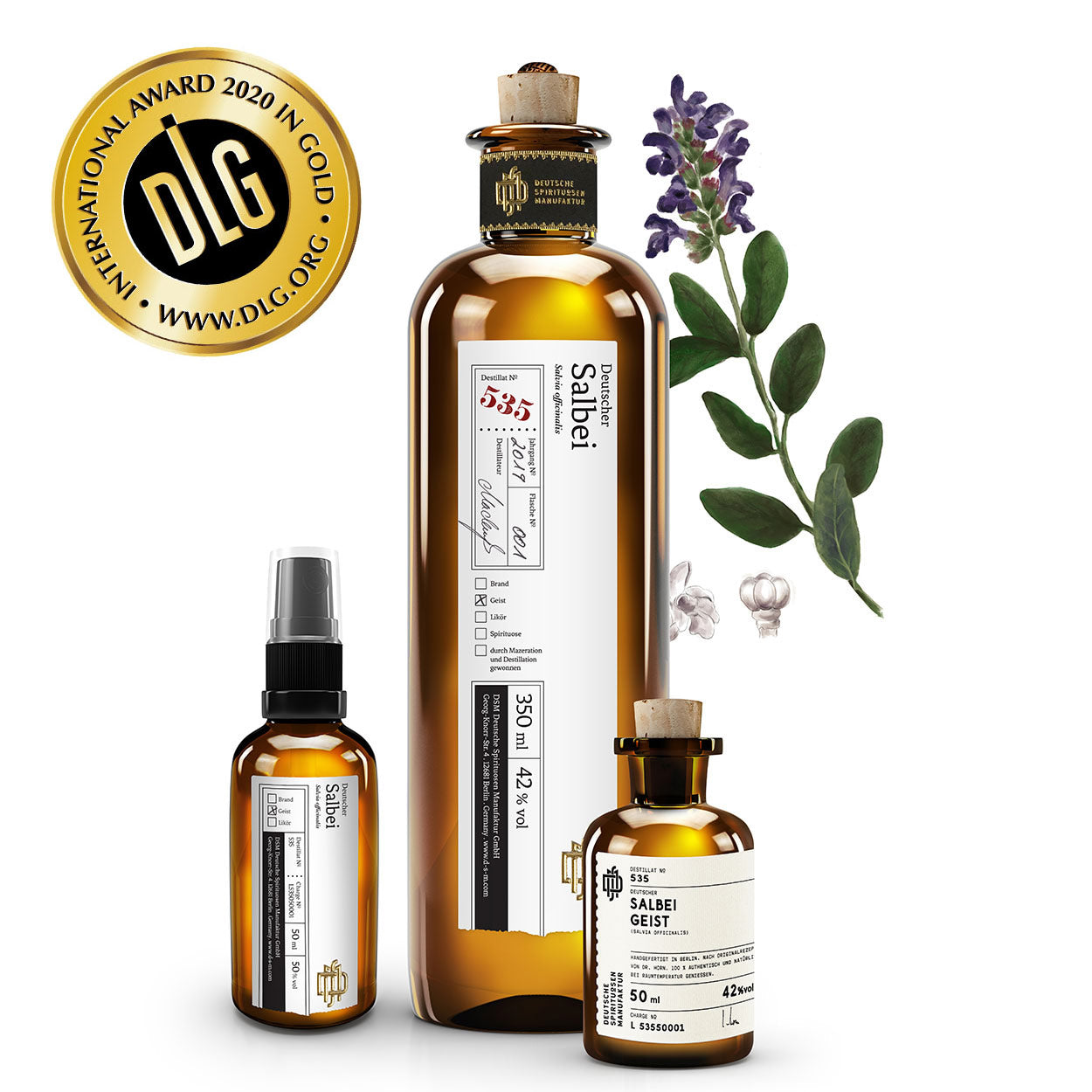 No 535 Deutscher Salbei - 350ml