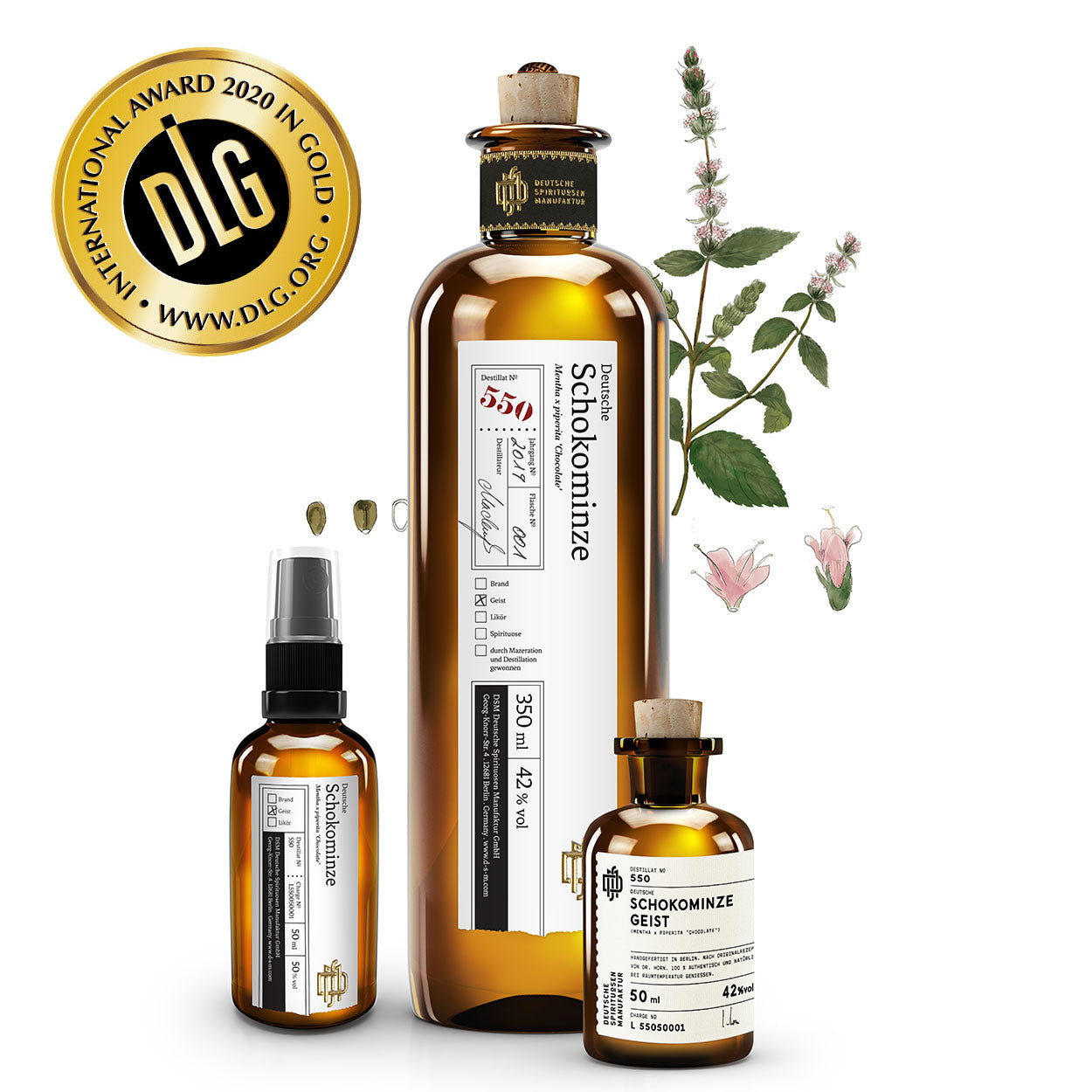 No 550 Deutsche Schokominze - 350ml