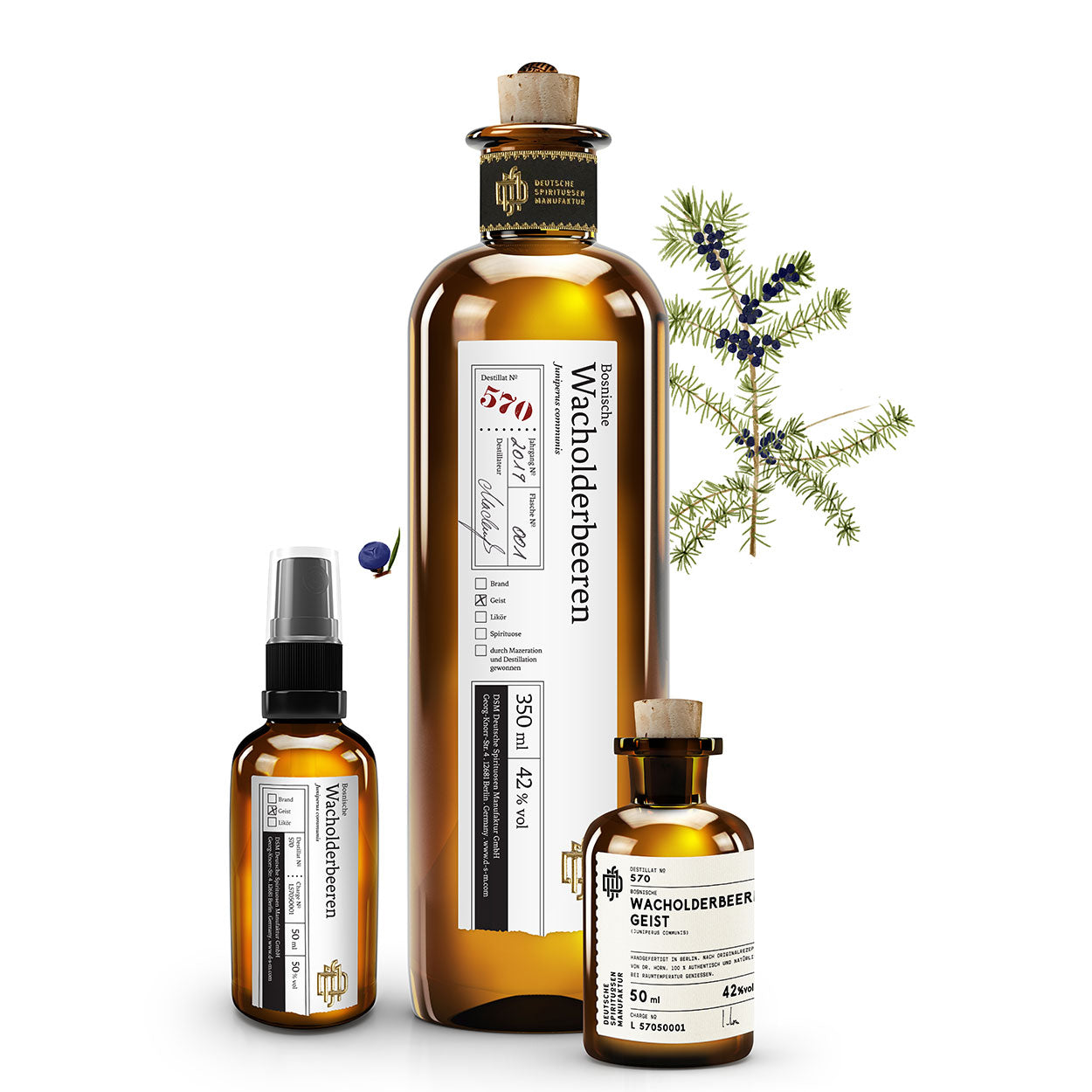 No 570 Wacholderbeeren - 350ml