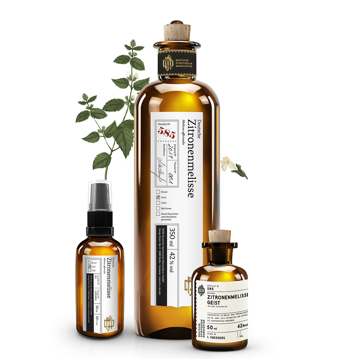 No 585 Deutsche Zitronenmelisse - 350ml