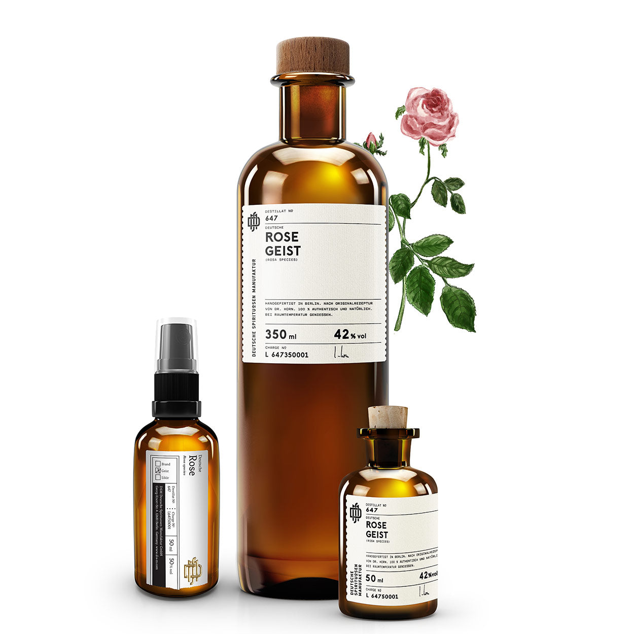 No 647 Deutsche Rose - 350ml