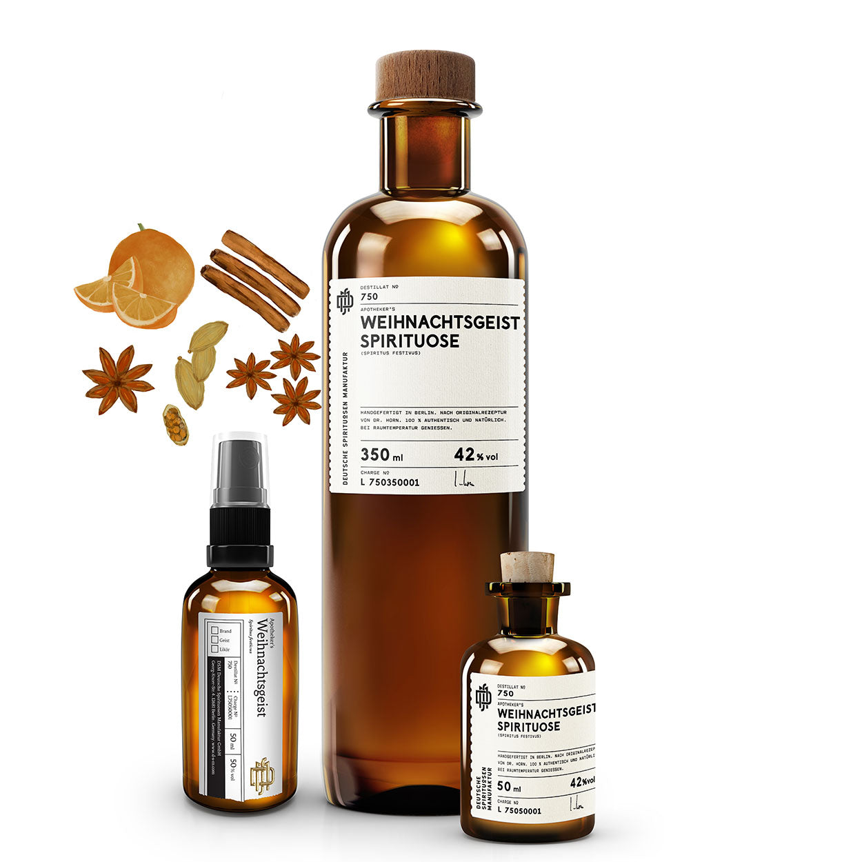 No 750 Apotheker's Weihnachtsgeist - 350ml