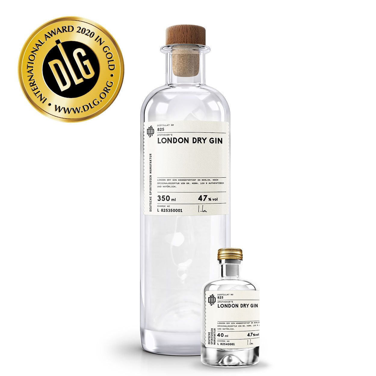 No 825 Apotheker’s London Dry Gin - 350ml
