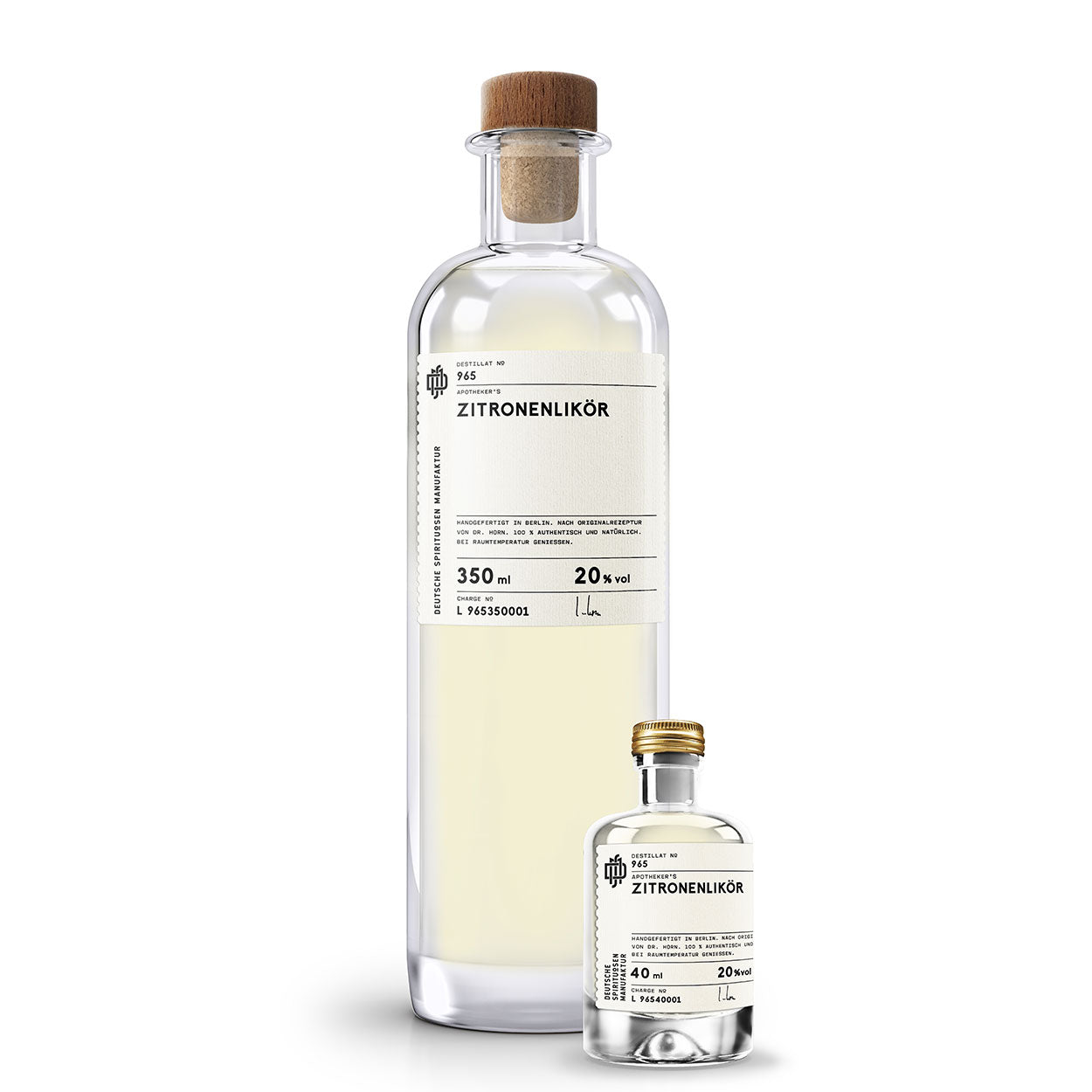 No 965 Zitronenlikör - 350ml