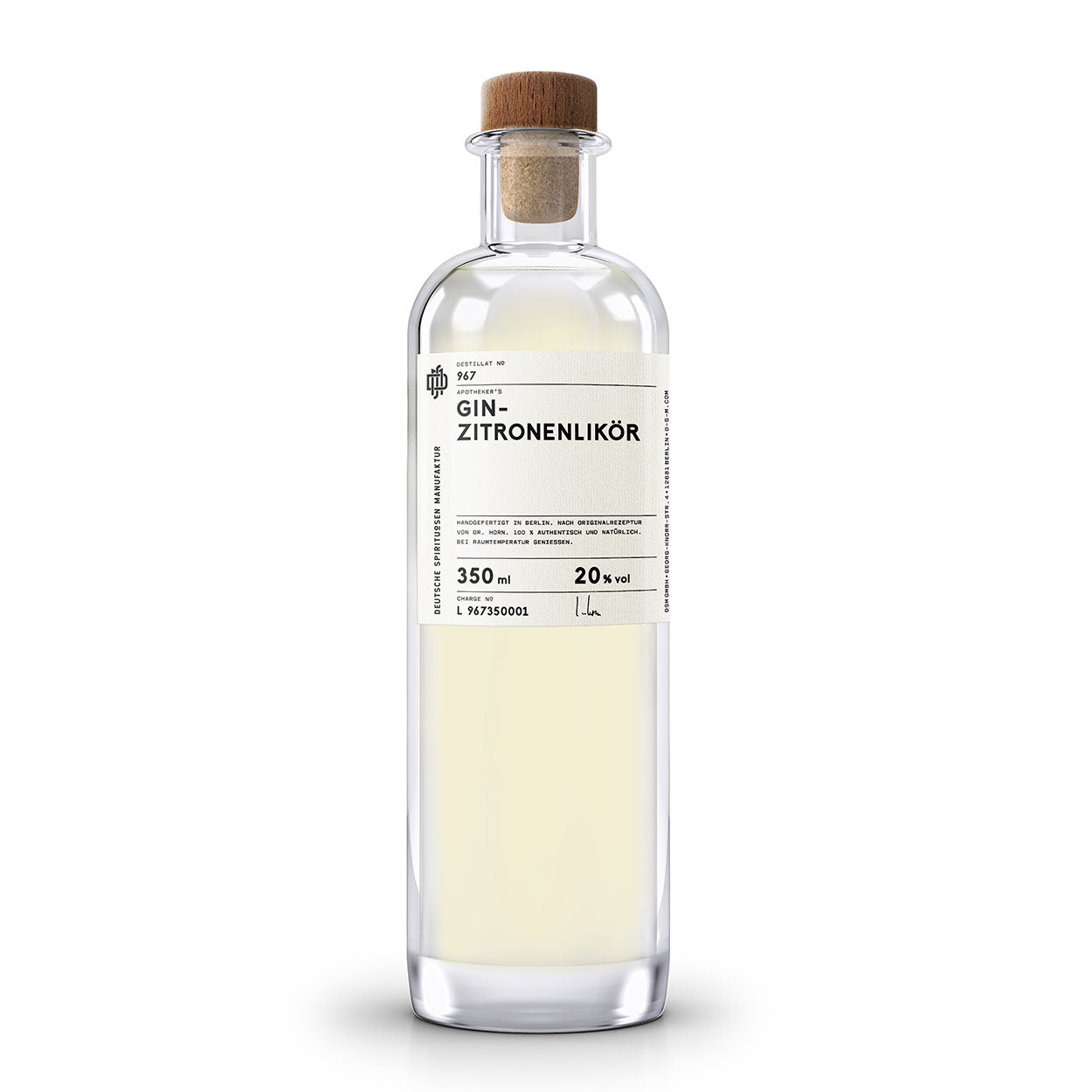 No 967 Gin-Zitronenlikör - 350ml