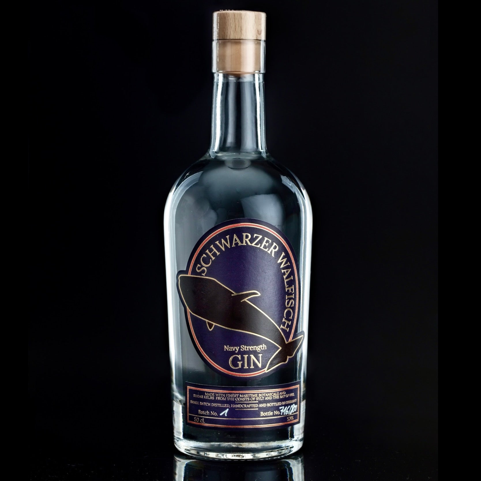 Schwarzer Walfisch Gin - Navy Strength Gin